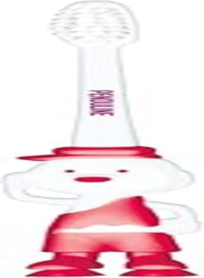 Penduline red toothbrush