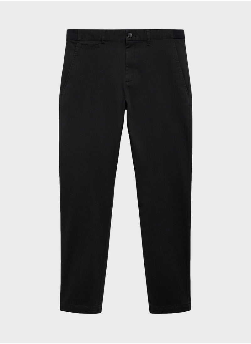 Mango Man Prato Straight Fit Pants  - Image 5