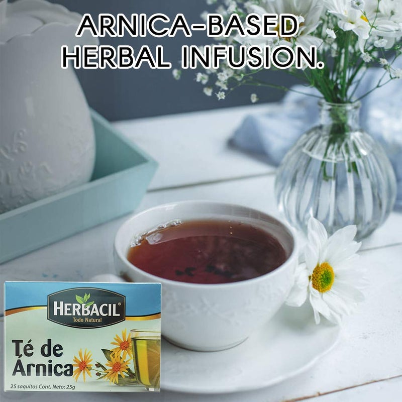 Arnica Herbacil Arnica Tea 25 Bags - Image 5