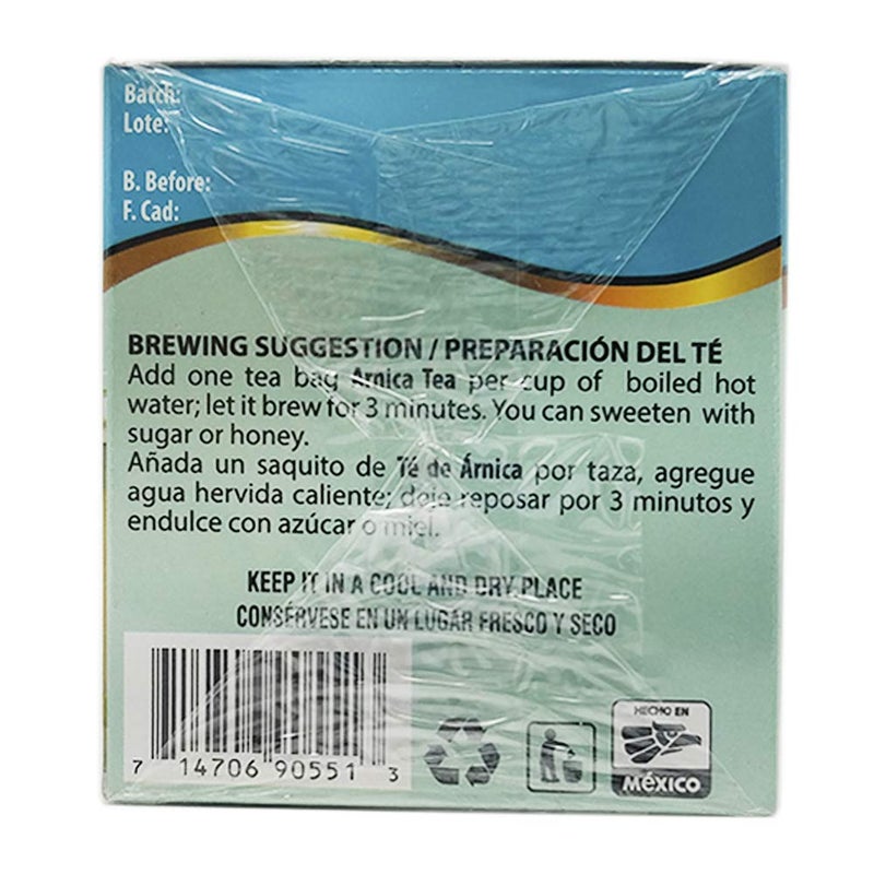 Arnica Herbacil Arnica Tea 25 Bags - Image 4