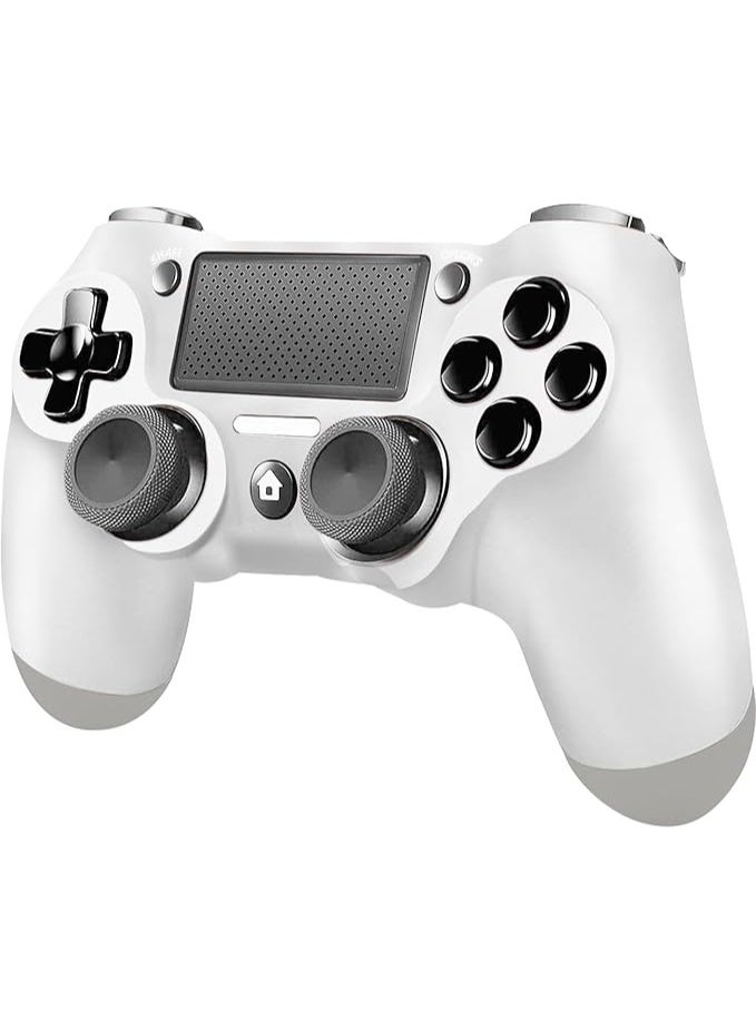 Wireless Game Controller for PS4 / PS4 Pro / PS4 Slim – White
