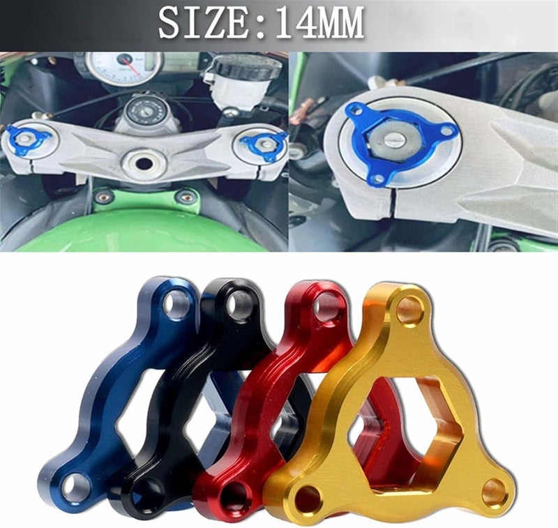 QASULER CNC Aluminum Fork Preload Adjusters for Motorcycles - Image 2
