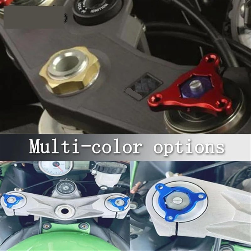 QASULER CNC Aluminum Fork Preload Adjusters for Motorcycles - Image 4