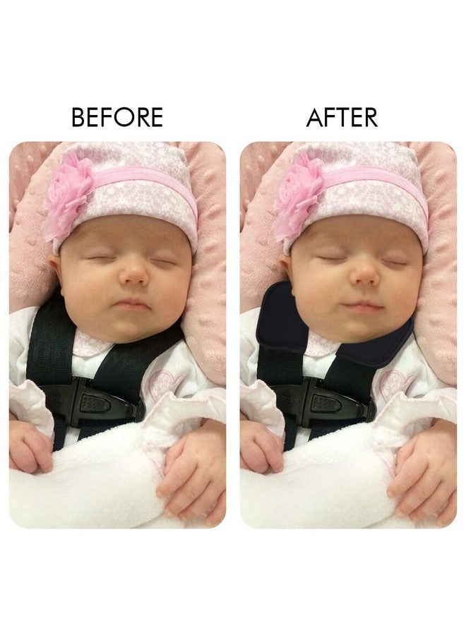 accmor أغطية أحزمة مقاعد السيارة من أكمور للأطفال، وسادات أكتاف أغطية أحزمة مقاعد السيارة، أغطية حزام ناعمة لجميع مقاعد السيارات، عربات الأطفال، عربات الدفع - Image 3