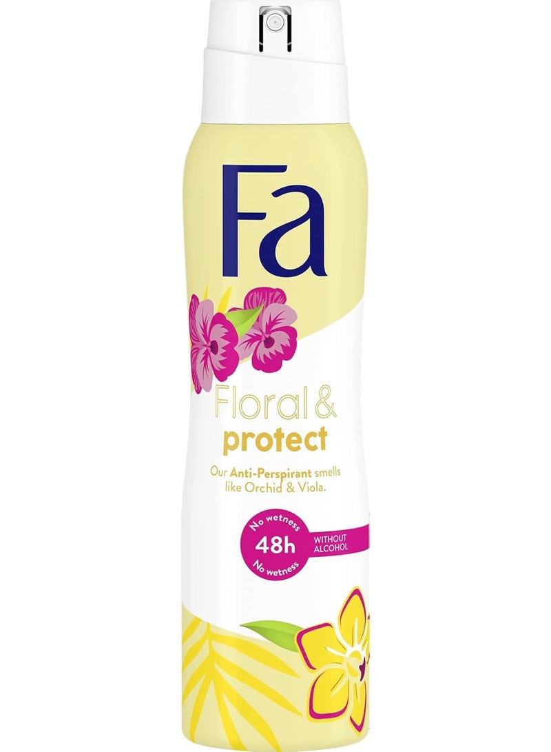 FA Deodorant Orchid & Viola Spray 150 ml - Image 1