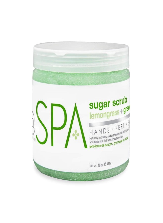BCL Spa Be Care Love Spa Sugar Scrub Lemongrass + Green Tea to moisturize, detoxify and purify skin for acne-prone, oily, or damaged skin.16 oz - Image 1