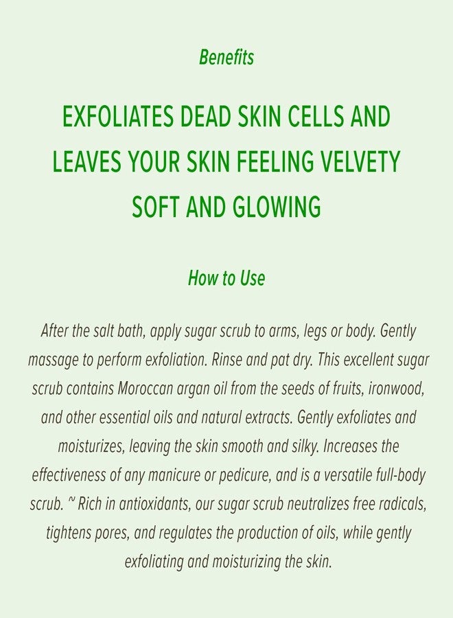 BCL Spa Be Care Love Spa Sugar Scrub Lemongrass + Green Tea to moisturize, detoxify and purify skin for acne-prone, oily, or damaged skin.16 oz - Image 5