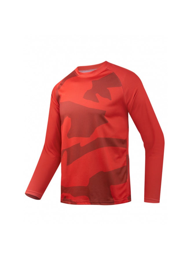 Cycling Jersey Motocross Downhill Sports Mountain Top Breathable Long Sleeve Bicycle Clothes Long Sleeve