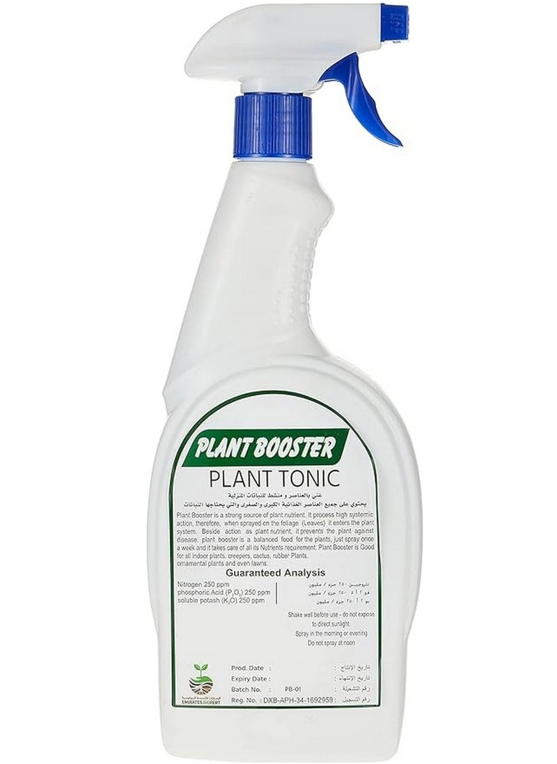 Plant Booster Tonic Indoor Plants Liquid Spray Fertilizer 750 ML