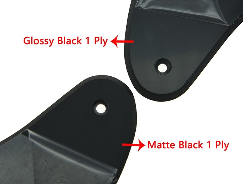 KAISH American Vintage 5 Hole Tele Pickguard TL Guitar Pick Guard Scratch Plate for Tele/Telecaster Glossy Black 1 Ply - Image 5