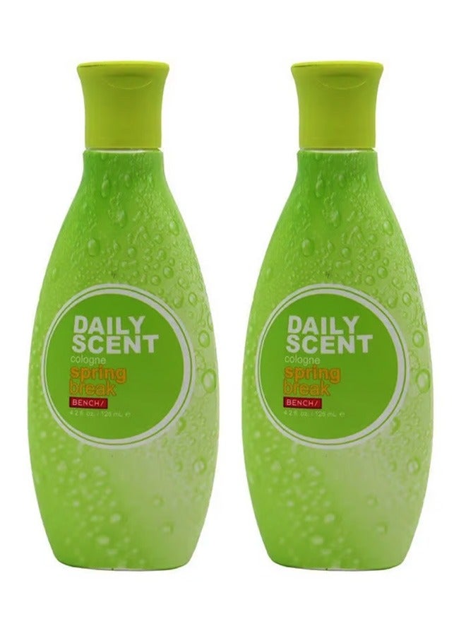 Bench Two Pieces Of Daily Scent Cologne Spring Break 125x2 ml‏ - Image 1