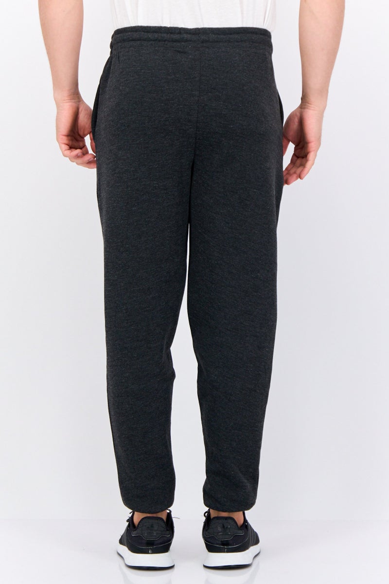 Roadblock Men Regular Fit Heather Jogger Pants, Charcoal - Image 3