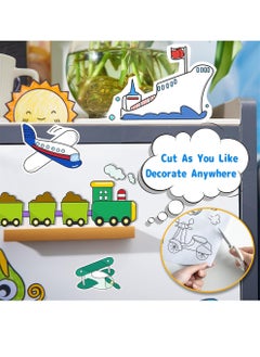Uwals 30X300cm Drawing Paper Roll for Kids, Coloring Paper Roll Painting Drawing Color Filling Paper, Coloring Poster Drawing Roll Coloring Book DIY Arts Crafts for Preschool Kindergarten Classroom  - Image 5