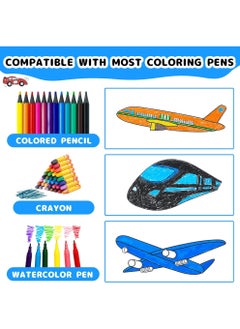 Uwals 30X300cm Drawing Paper Roll for Kids, Coloring Paper Roll Painting Drawing Color Filling Paper, Coloring Poster Drawing Roll Coloring Book DIY Arts Crafts for Preschool Kindergarten Classroom  - Image 3
