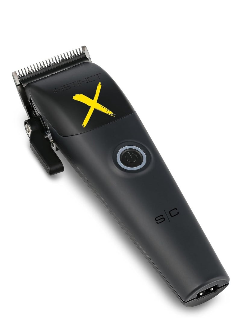 Stylecraft Instinct-X Cordless Hair Clipper Professional Vector Motor with Intuitive Torque Control, 3 Modular Lids - Image 5