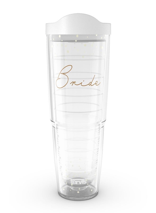 Tervis Bride - To Hold Made in USA Double Walled Insulated Tumbler Travel Cup Keeps Drinks Cold & Hot, 24oz, Classic - Image 1