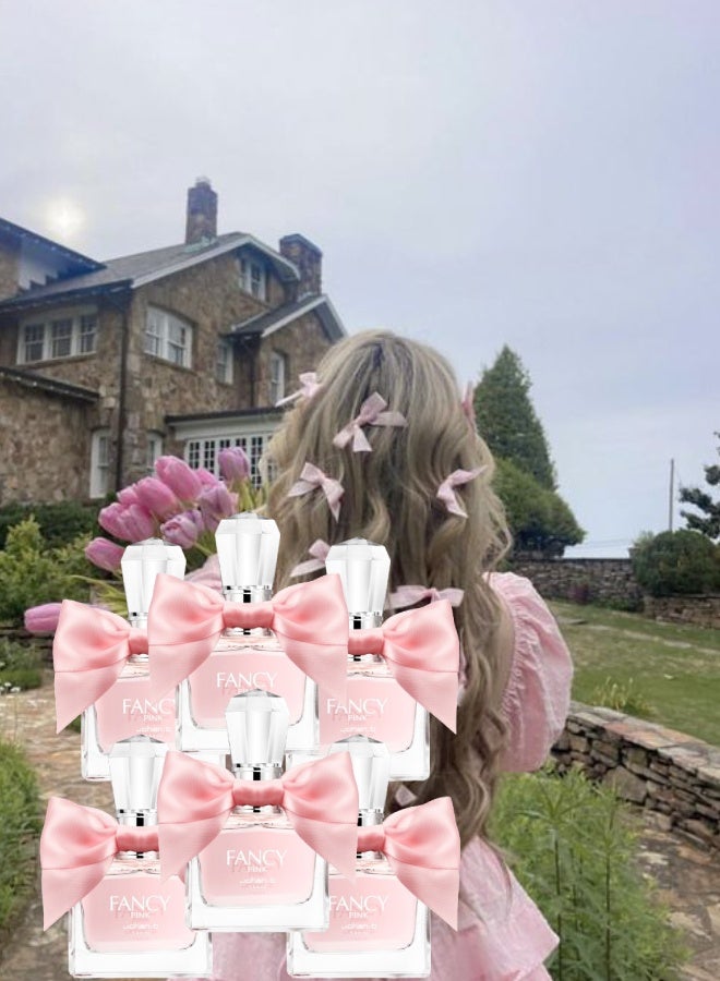 Johan.B Paris 6 Pieces Fancy Pink Perfume 85ML - Image 1
