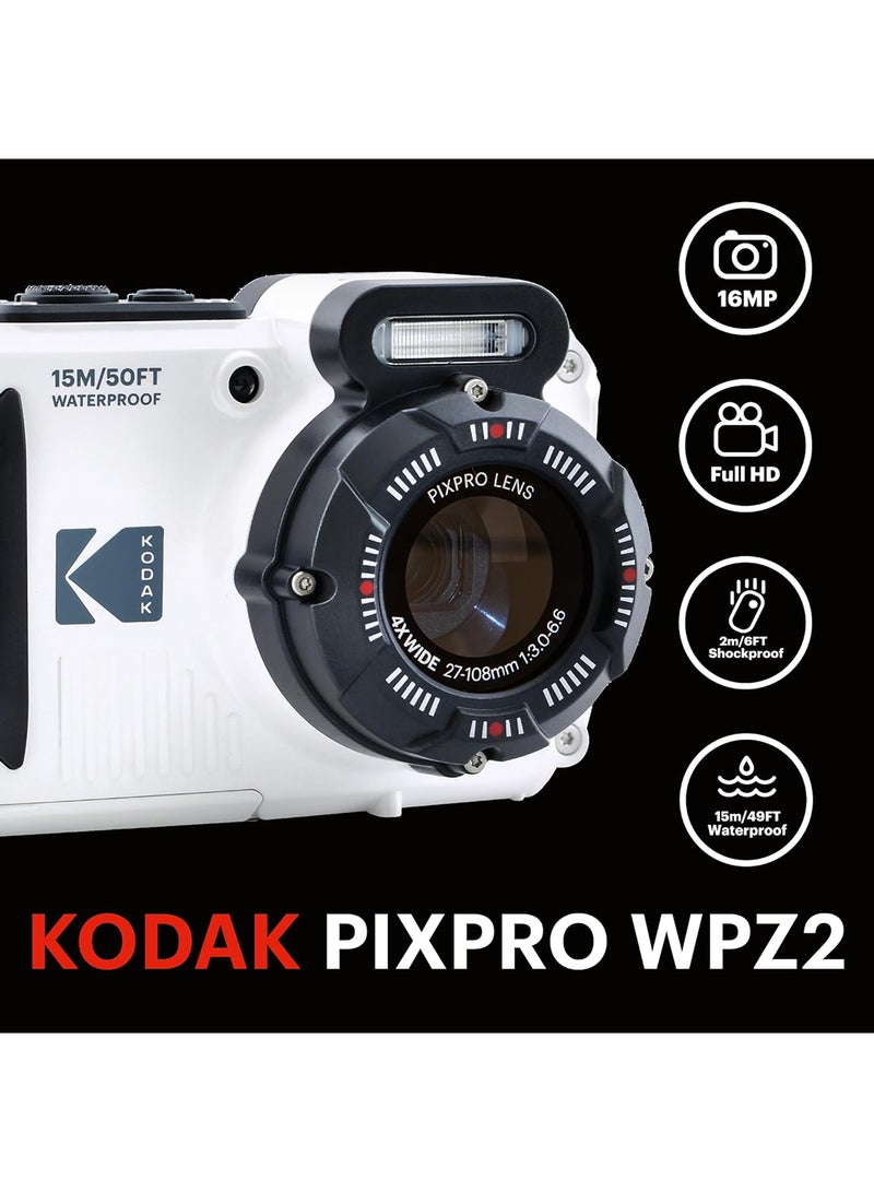 كوداك بيكس برو WPZ2 أبيض - Image 2