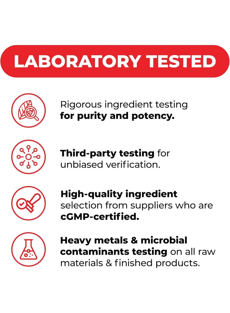 Vimerson Health Ginseng and Ginkgo Biloba Supplements Nootropic Brain Supplement for Memory, Focus Sustained Energy  60 Capsules 30 Serving - Image 3