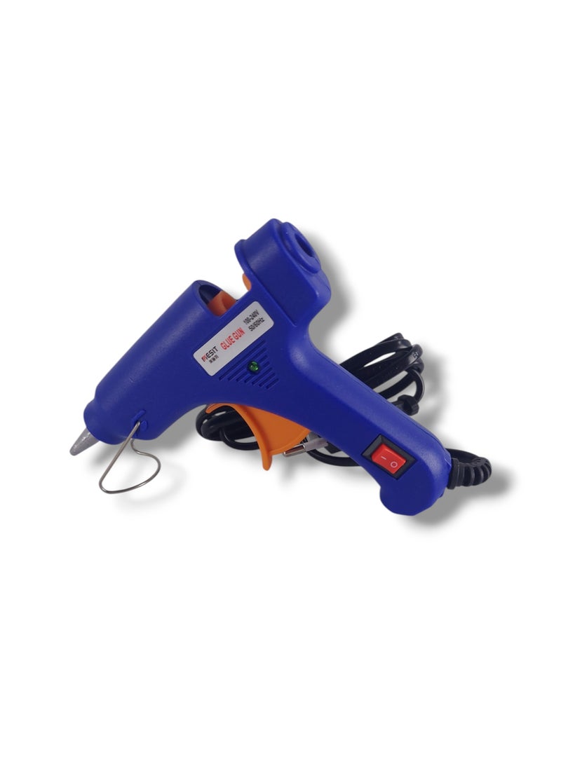Generic High quality blue glue gun with 10 PCS glue  - Image 2