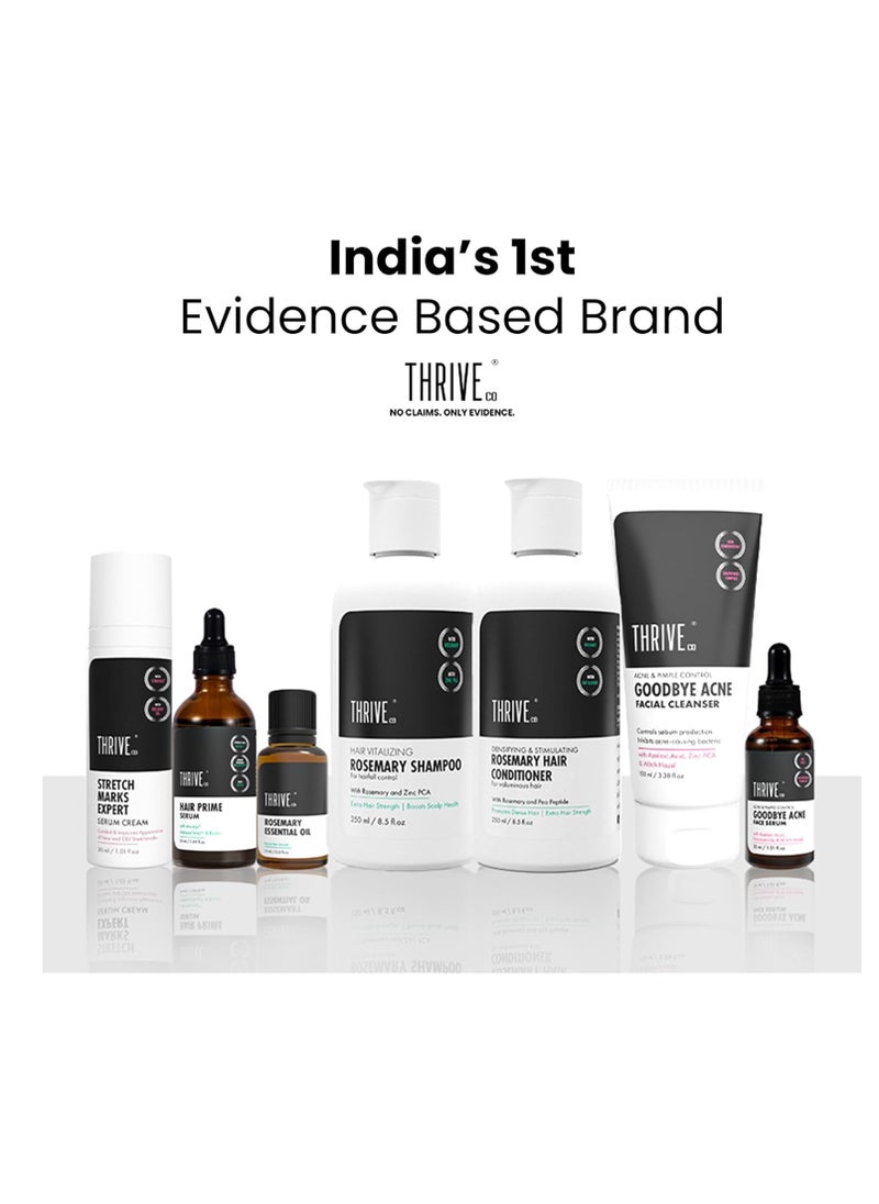 THRIVECO - Anti Grey Hair Prime Serum  Reverses Limits Hair Greying  Arcolys  Biotin Black Tea Extract  Light Weight Non Sticky  Odourless  For Men and Women 50 Ml - Image 1