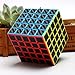 CFMOUR Original Speed Cube 5x5x5 Smooth Magic Carbon Fiber Sticker Speed Cubes Enhanced VersionBlack - Image 2