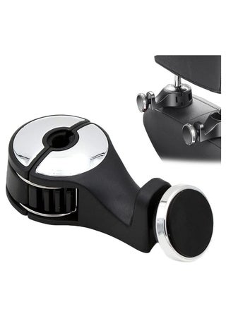 Car Headrest Hooks, Durable Back Seat Hanger Dual Layer 360° Rotation Hooks with Mobile Phone Holder and Lock for Handbag Purse Grocery Bags Universal Vehicle - pzsku/ZB1BAD92C89576EF0CFC4Z/45/_/1691526336/3930cee0-3b2b-400e-8bc0-c2182a62a7e5