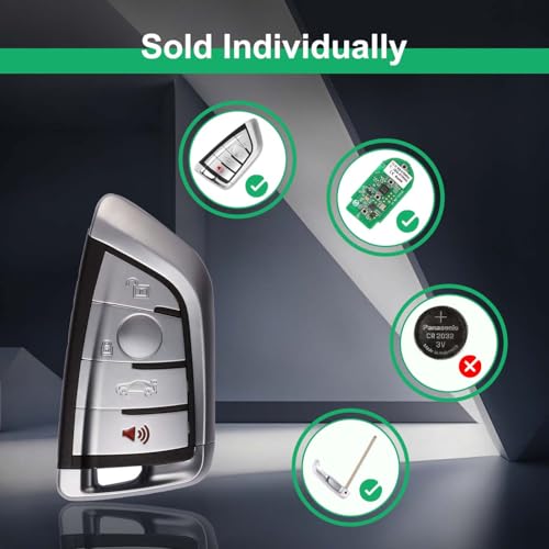 Autel Universal Key Fob for BMW, MaxiIM IKEY IKEYBW004AL, OE-Quality Smart Key Replacement, Vehicle Blank Key, Work with KM100, IMMO Learning, Key Creation/Clone, Chip Read/Write - Image 5