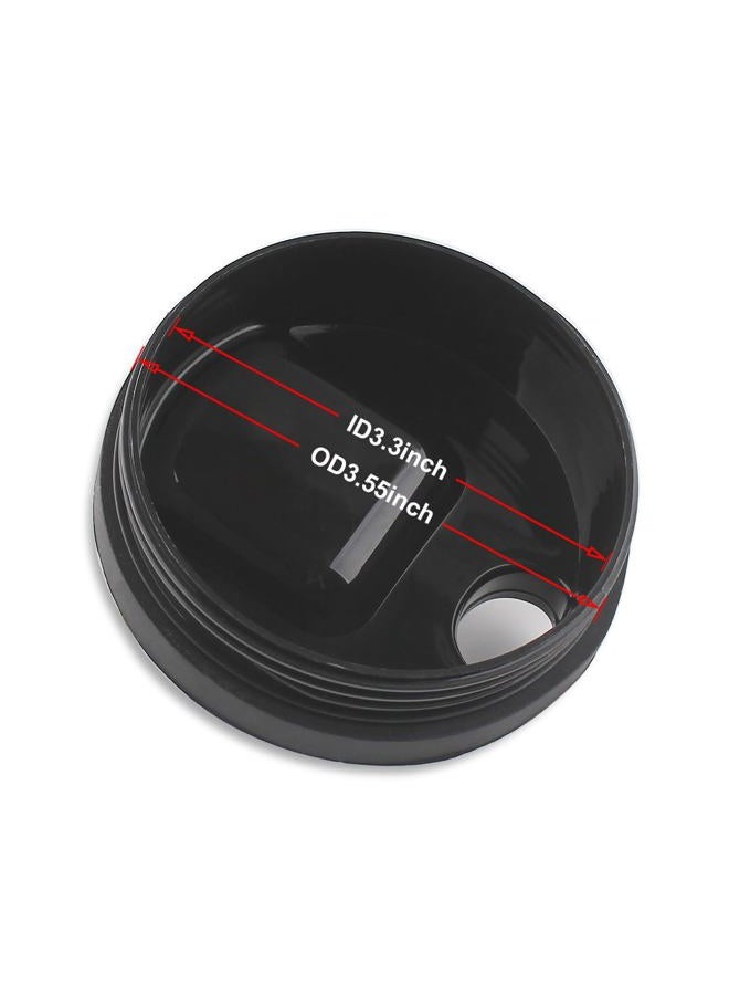 Anbige Replacement Parts Lids for 16oz Cups for Ninja Blender BL660 BL770 BL740 BL771 BL773CO QB3000/QB3000SSW/QB3004/QB3005 (2 Pack Sip & Seal Lids) - Image 5
