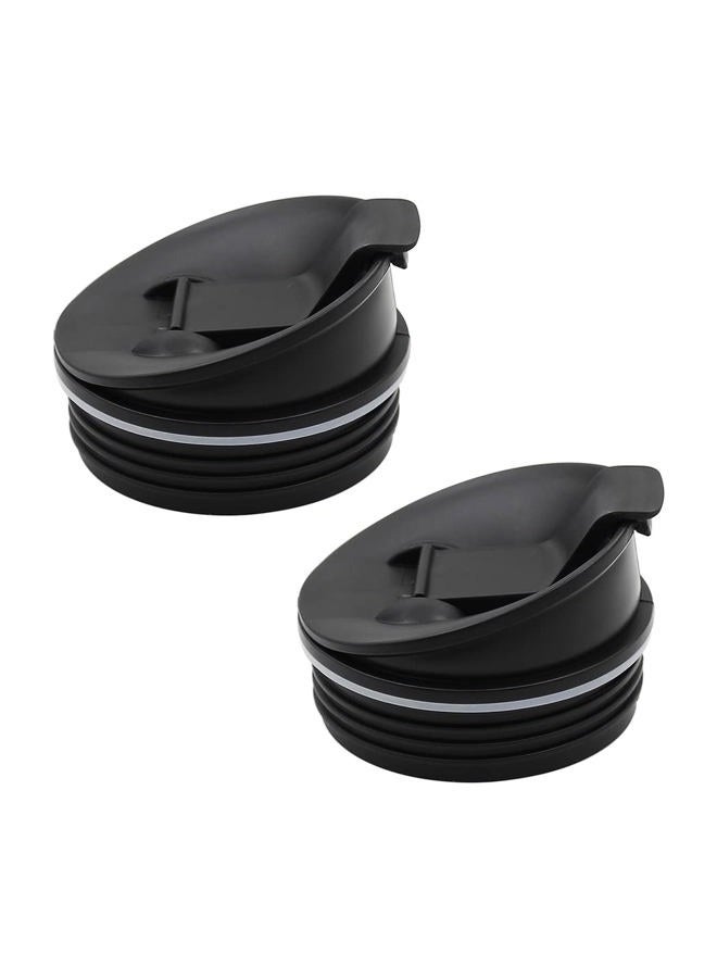 Anbige Replacement Parts Lids for 16oz Cups for Ninja Blender BL660 BL770 BL740 BL771 BL773CO QB3000/QB3000SSW/QB3004/QB3005 (2 Pack Sip & Seal Lids) - Image 1