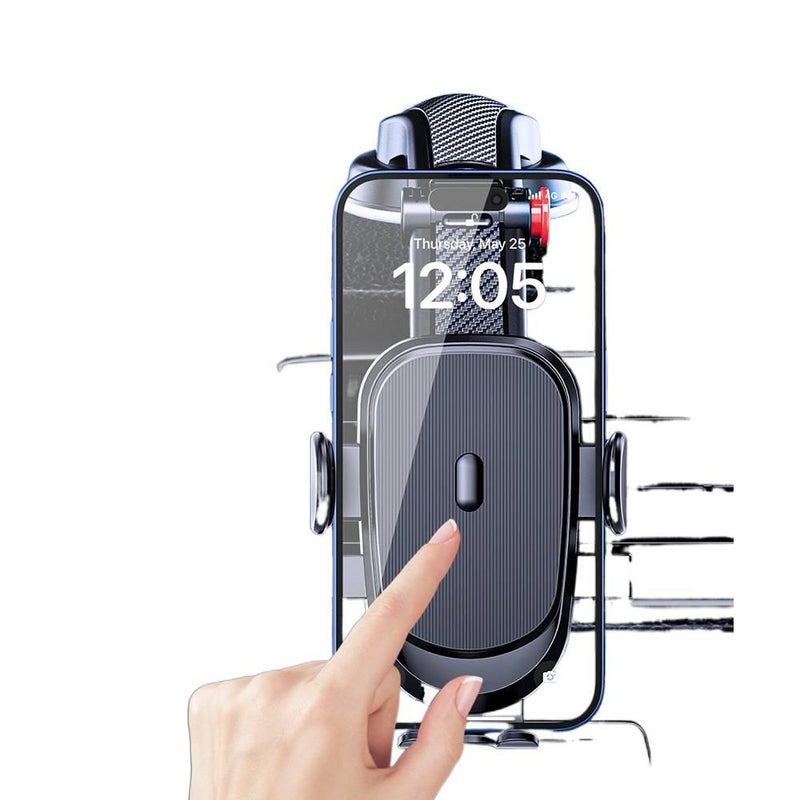 Car Phone Holder Silicone for Universal Fit in Black for Home Office - Image 4
