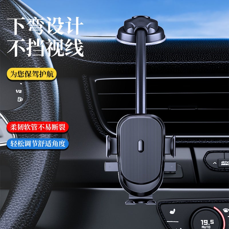 Car Phone Holder Silicone for Universal Fit in Black for Home Office - Image 5