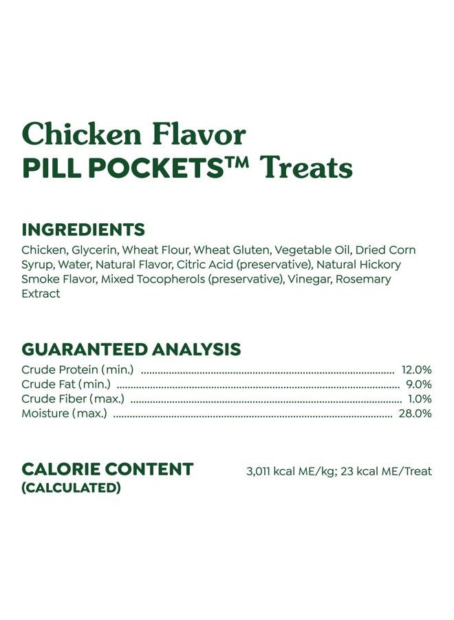 GREENIES PILL POCKETS Soft Dog Treats, Chicken, Capsule, 7. - Image 5
