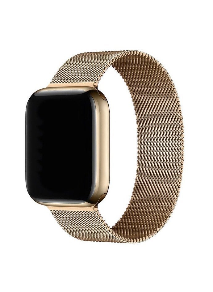 Replacement Band Compatible with Apple Watch 45mm / 44mm / 42mm, Stainless Steel Strap Metal Bracelet for Apple Watch Series 7 6 5 4 3 2 SE - Image 1