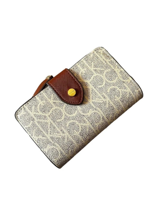 كالفن كلاين جينز محفظة كالفن كلاين المصممة - تصميم فاخر بنقش المونوغرام - Image 1