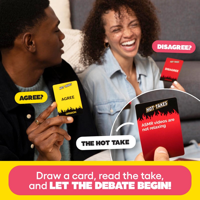 WHAT DO YOU MEME? Hot Takes - The Party Game of Spicy Opinions - Adult Party Games & Fun Gifts for Adults - Image 4