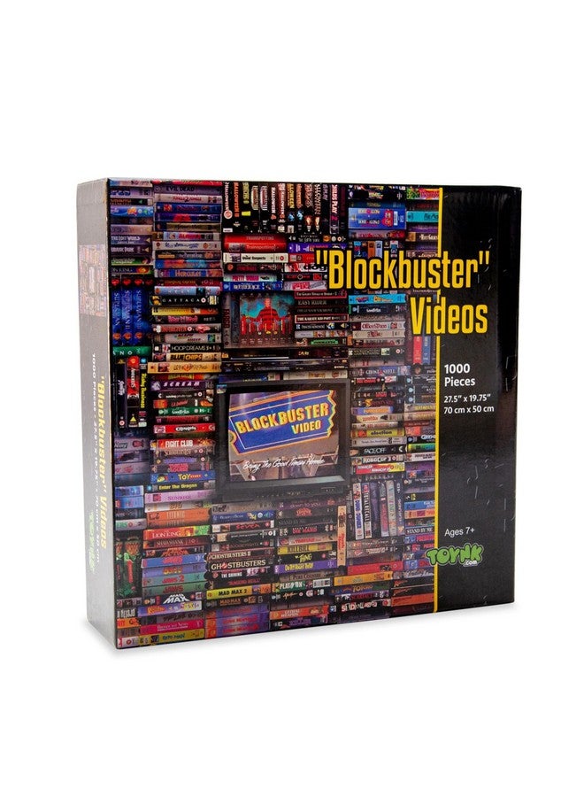 Toynk Blockbuster Era 1000-Piece Jigsaw Puzzle, Brain Teaser for Kids and Adults | 28 x 20 Inches - Image 3