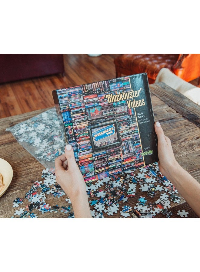 Toynk Blockbuster Era 1000-Piece Jigsaw Puzzle, Brain Teaser for Kids and Adults | 28 x 20 Inches - Image 4