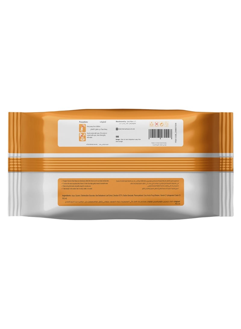 Snugberi Sensitive Baby Wipes 72's - Image 2