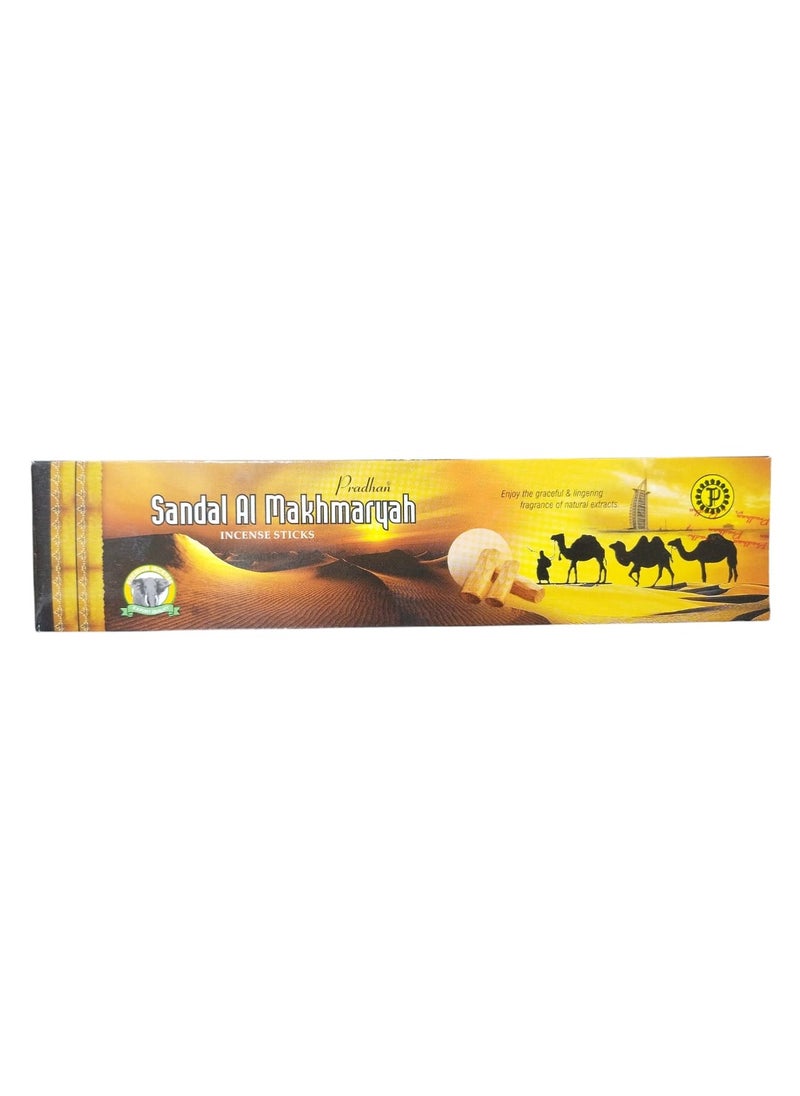 PRADHAN - Sandal Al Makhmaryah Incense Sticks - 14 Sticks - Image 1