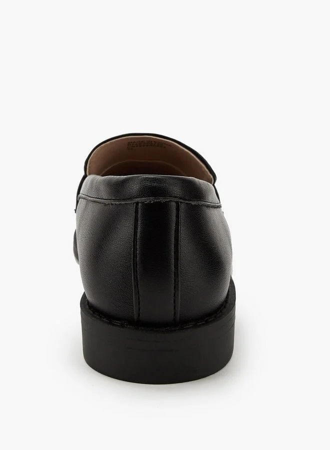 Paprika Tassel Accent Slip-On Loafers