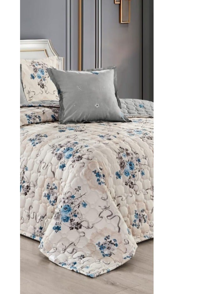 مون طقم لحاف نفرين مضغوط مشجر 6 قطع مايكروفايبر لحاف مقاس 250x230 سم - Image 3