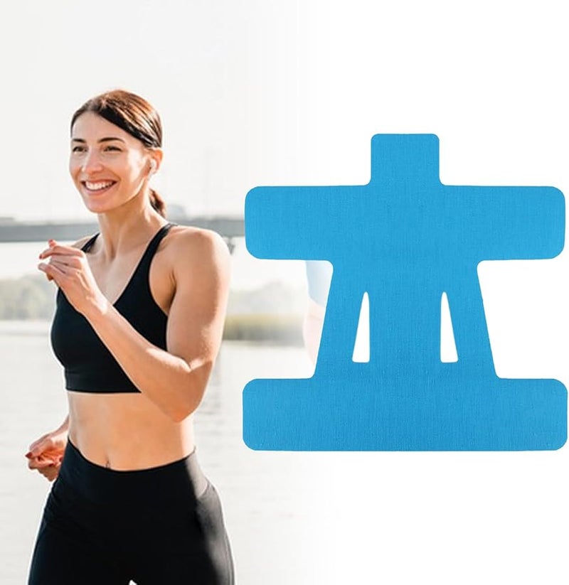 Blue Kinesiology Tape For Shoulder Pain Relief And Recovery In Sports - Image 3