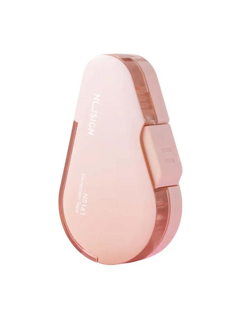 Deli 1-Piece Nusign Correction Tape 6 Meter Length Pink Body - Image 1