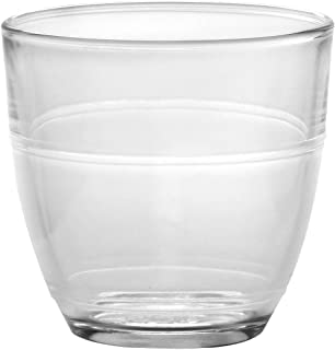 KIDZYMON Unbreakable Glass Tumbler Juice Glass Set of 6 Capacity 220 ml I Round Toughened Transparent Glass Tumbler Set of 6 I Size 71 CM Diameter 69 CM Height - Image 5