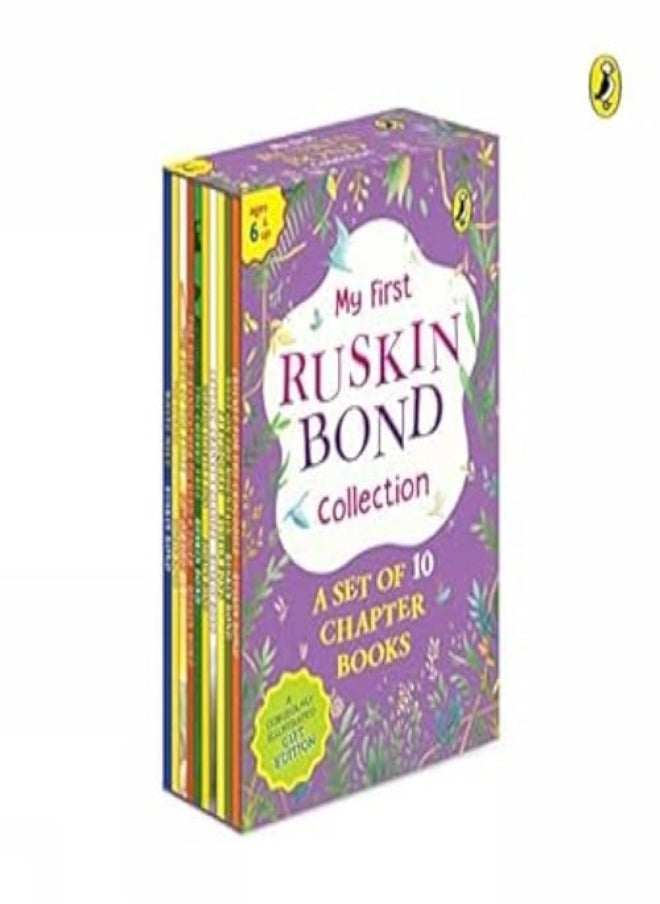 My First Ruskin Bond Collection A Set Of 10 Chapter Books | Gift This Full Colour Illustrated Stor 