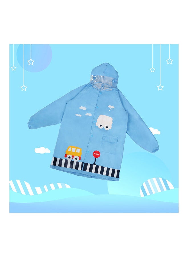 NIBEMINENT Kids Cartoon Hooded Raincoat  - Image 5