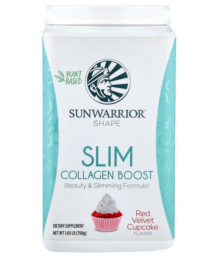Sunwarrior Shape Slim Collagen Boost Red Velvet Cupcake 1.65 lb (750 g)