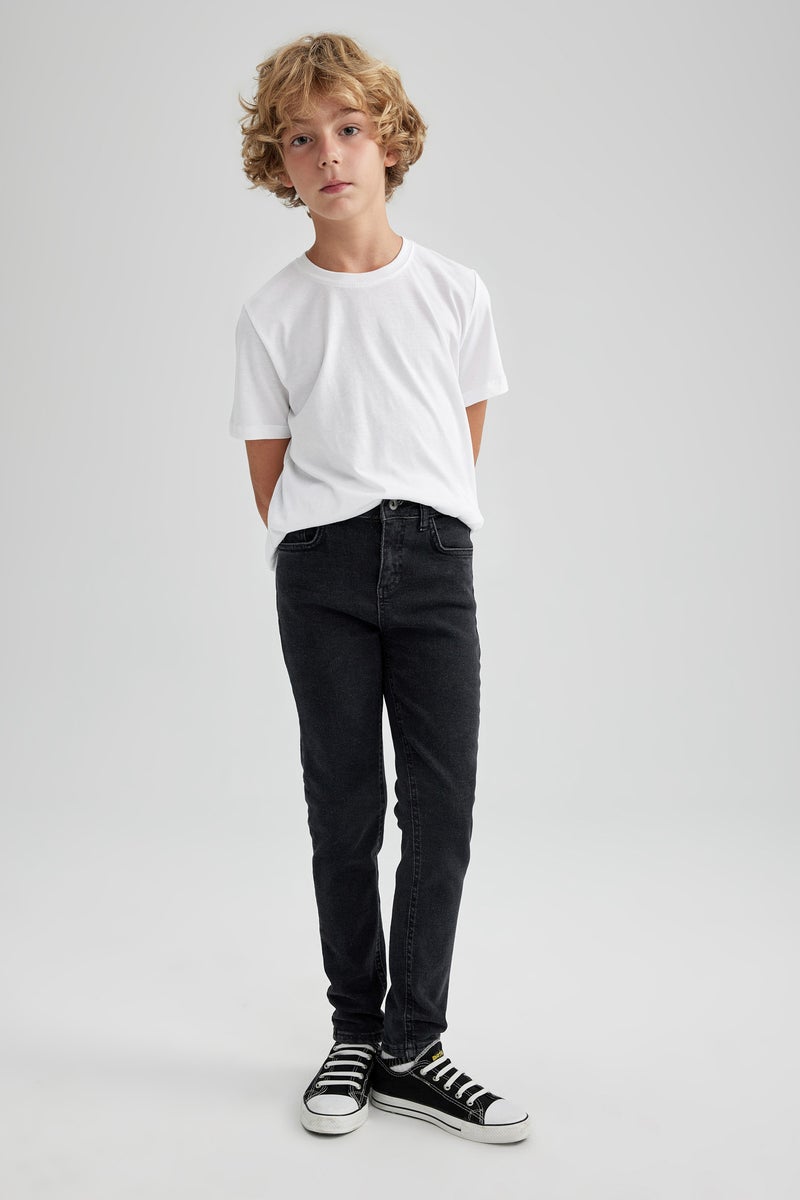 DeFacto Boy Skinny Fit Jean Trousers - Image 4