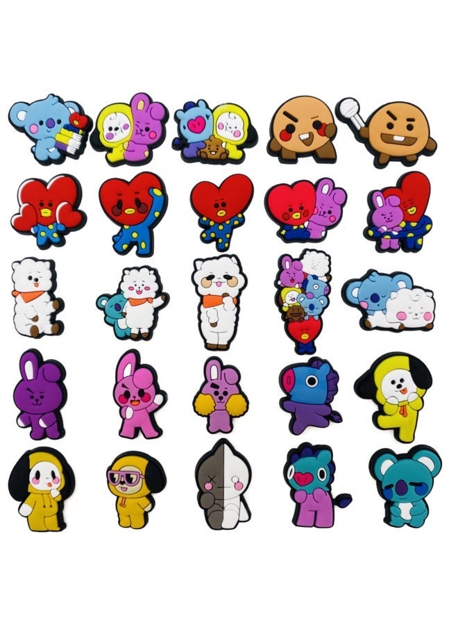 Cartoon & Anime Series Shoe Charms Soft Glue Buckles Clogs Decor  Accessories - Image 1